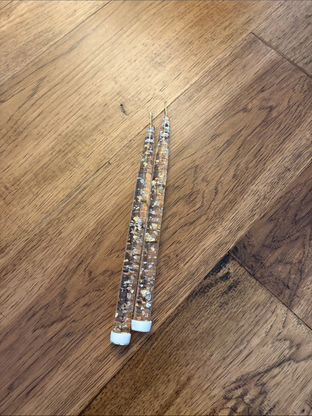 Vintage Lucite Candle Tapers